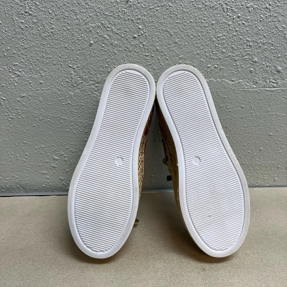 (11) Artisanal spradrilles tennis cotton 100%